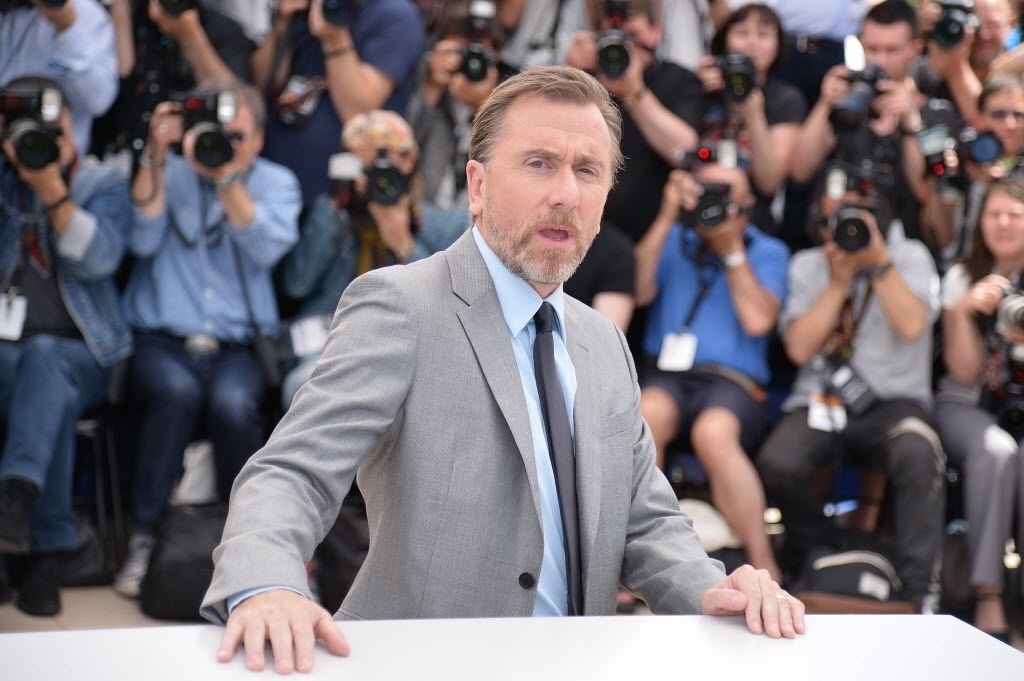 14.mai.2014 - O ator Tim Roth em evento do filme "Grace: A Princesa de Mônaco" no primeiro dia da 67ª edição do Festival de Cannes, na Riviera francesa - AFP
