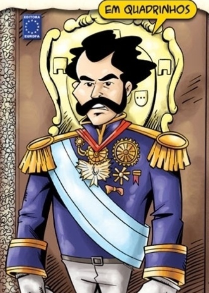 Reprodução - HQ História do Brasil em Quadrinhos