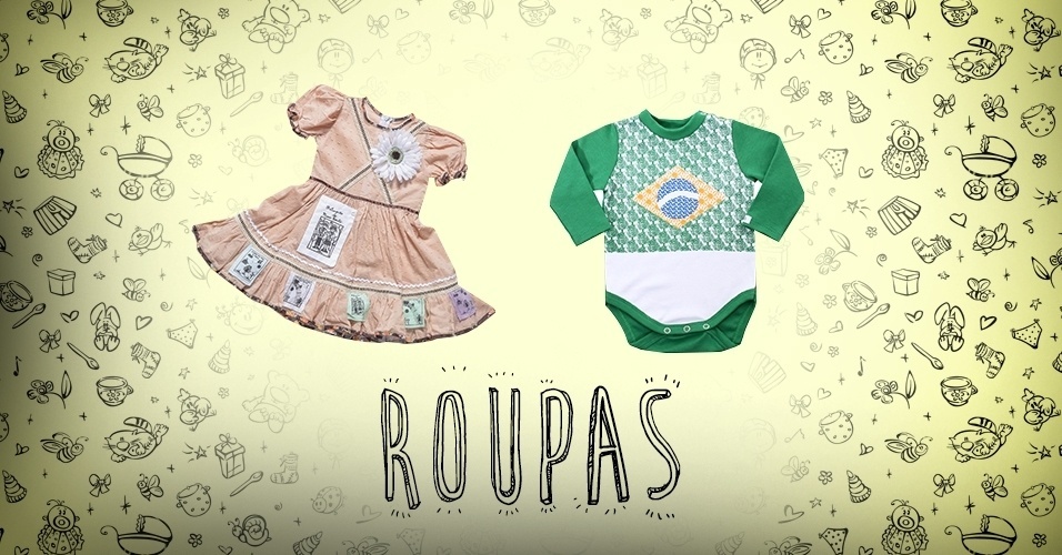 As novidades de moda da Baby Bum 2014 (www.babybum.com.br) tem festa junina e Copa do Mundo como temas, em peças que vão do zero aos 12 anos. A feira acontece de 22 a 25 de maio, das 10h às 20h, em São Paulo - Arte/UOL