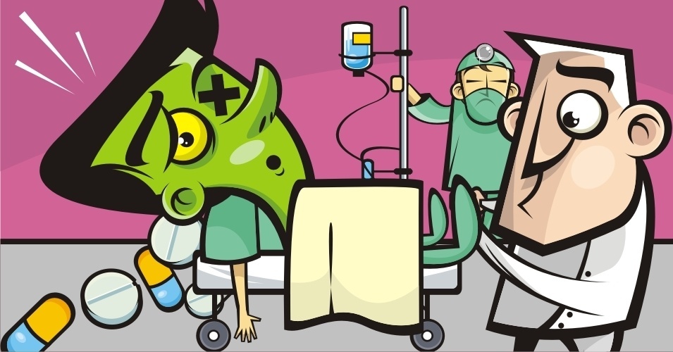 Viver doente e não relaxar nunca - Stefan/UOL