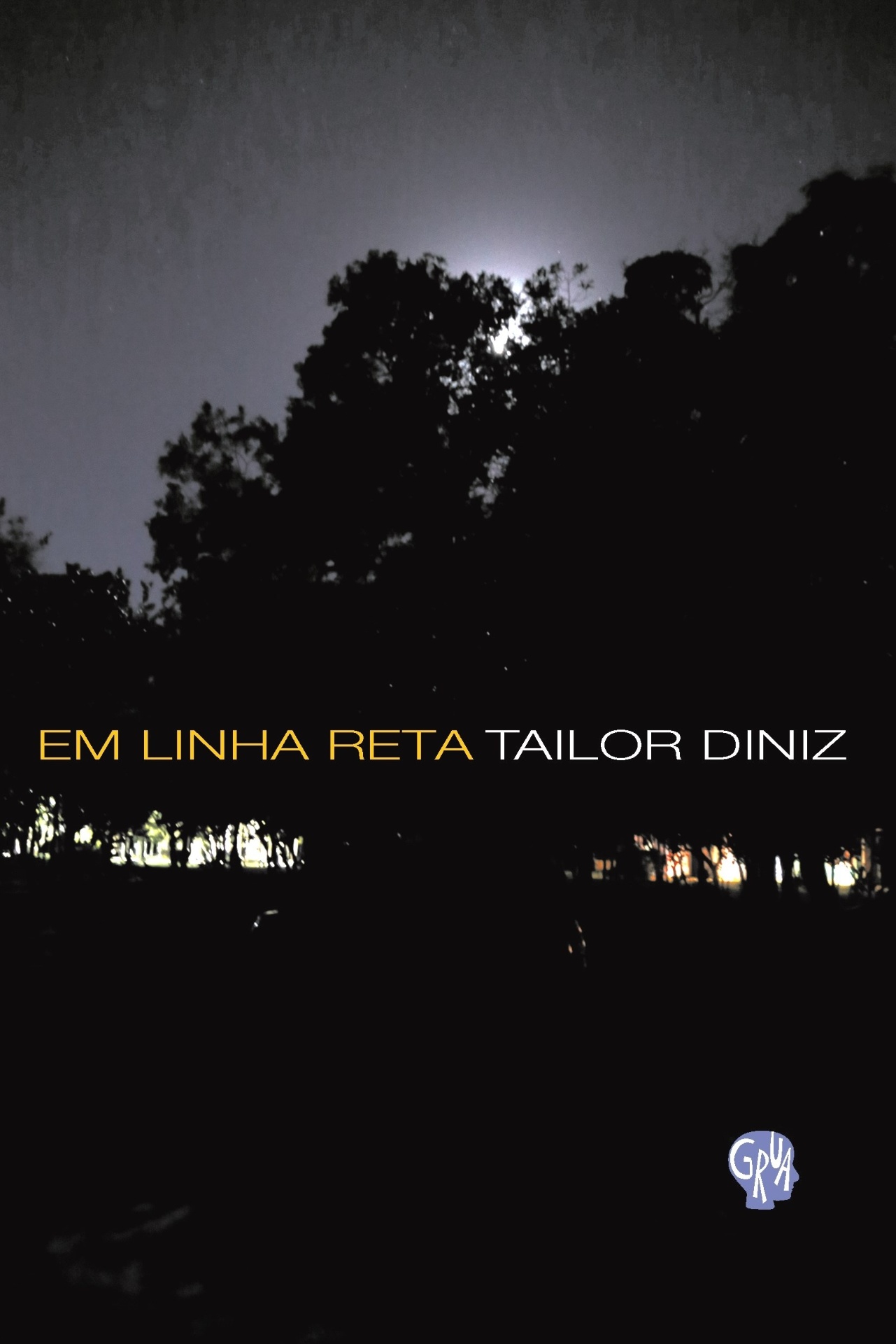 Capa do livro "Em Linha Reta", de Tailor Diniz - Reprodução