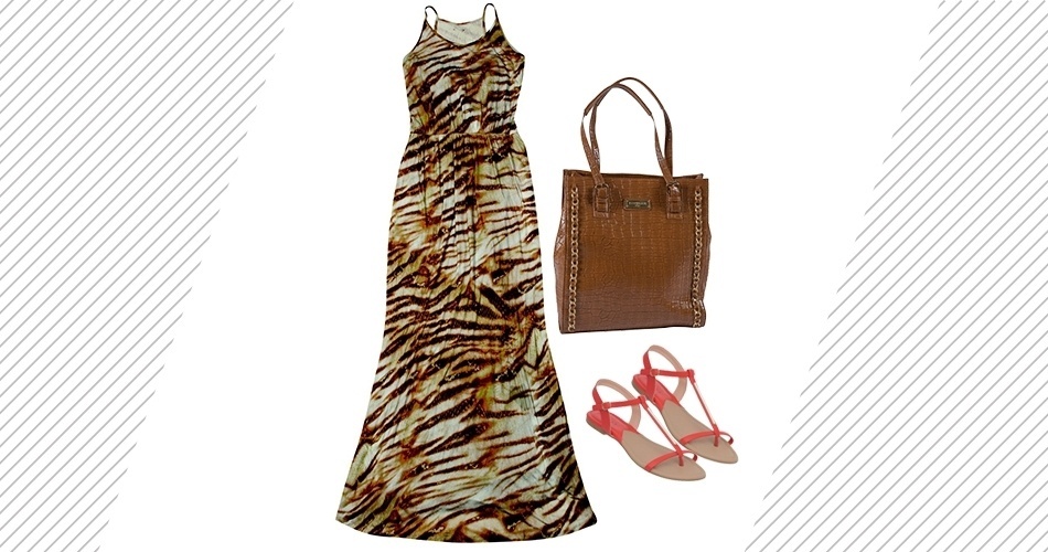 Montagem para álbum até R$ 250 vestido de onça - Divulgação/Fotomontagem Didi Cunha/UOL