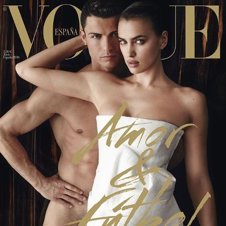 Irina e Cristiano - Reprodução/Vogue España - Reprodução/Vogue España
