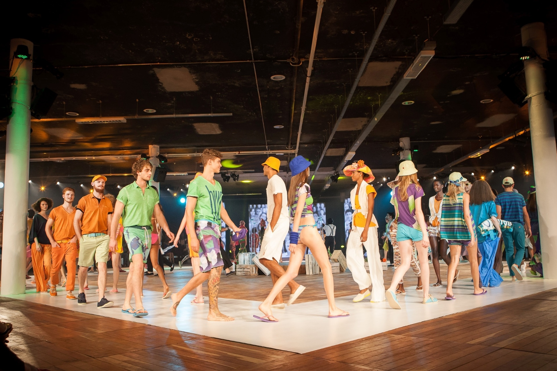 Desfile Havaianas - Rodrigo Capote/UOL