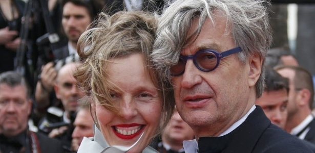 O diretor Wim Wenders e sua mulher Donata em 2014 no festival de Cannes - REUTERS/Yves Herman