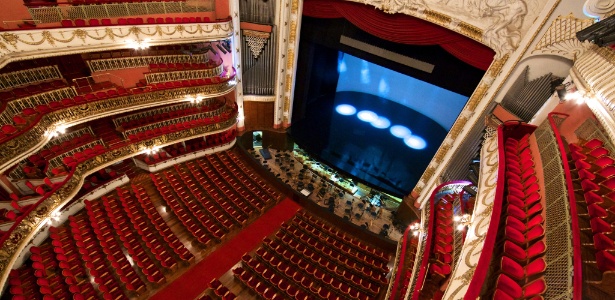 Visão da plateia do Theatro Municipal de São Paulo - Ricardo Kleine