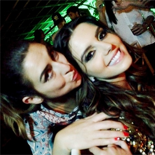 21.mai.2014 - Fernanda Paes Leme fez uma homenagem à aniversariante Giovanna Lancellotti em seu Instagram