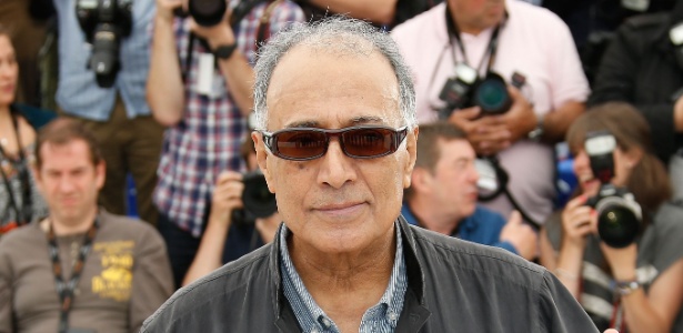 O diretor iraniano Abbas Kiarostami em maio de 2014 durante o Festival de Cannes - Valery Hache/AFP