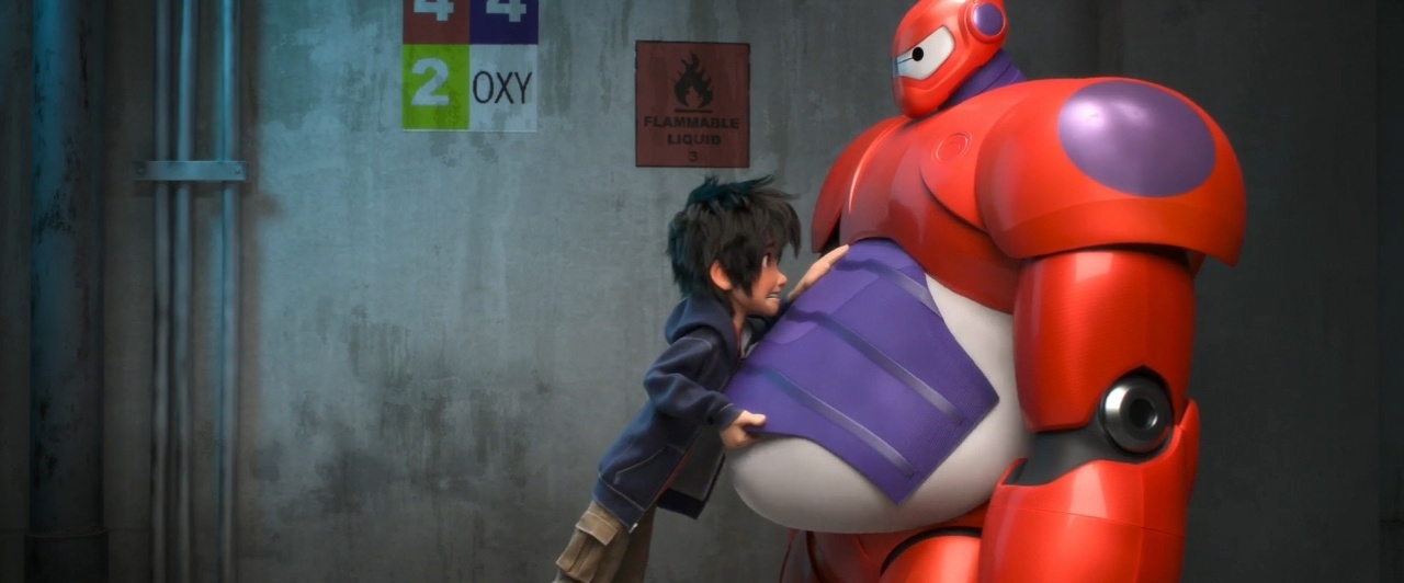 Cena do teaser da animação "Operação Big Hero 6", da Disney - Reprodução