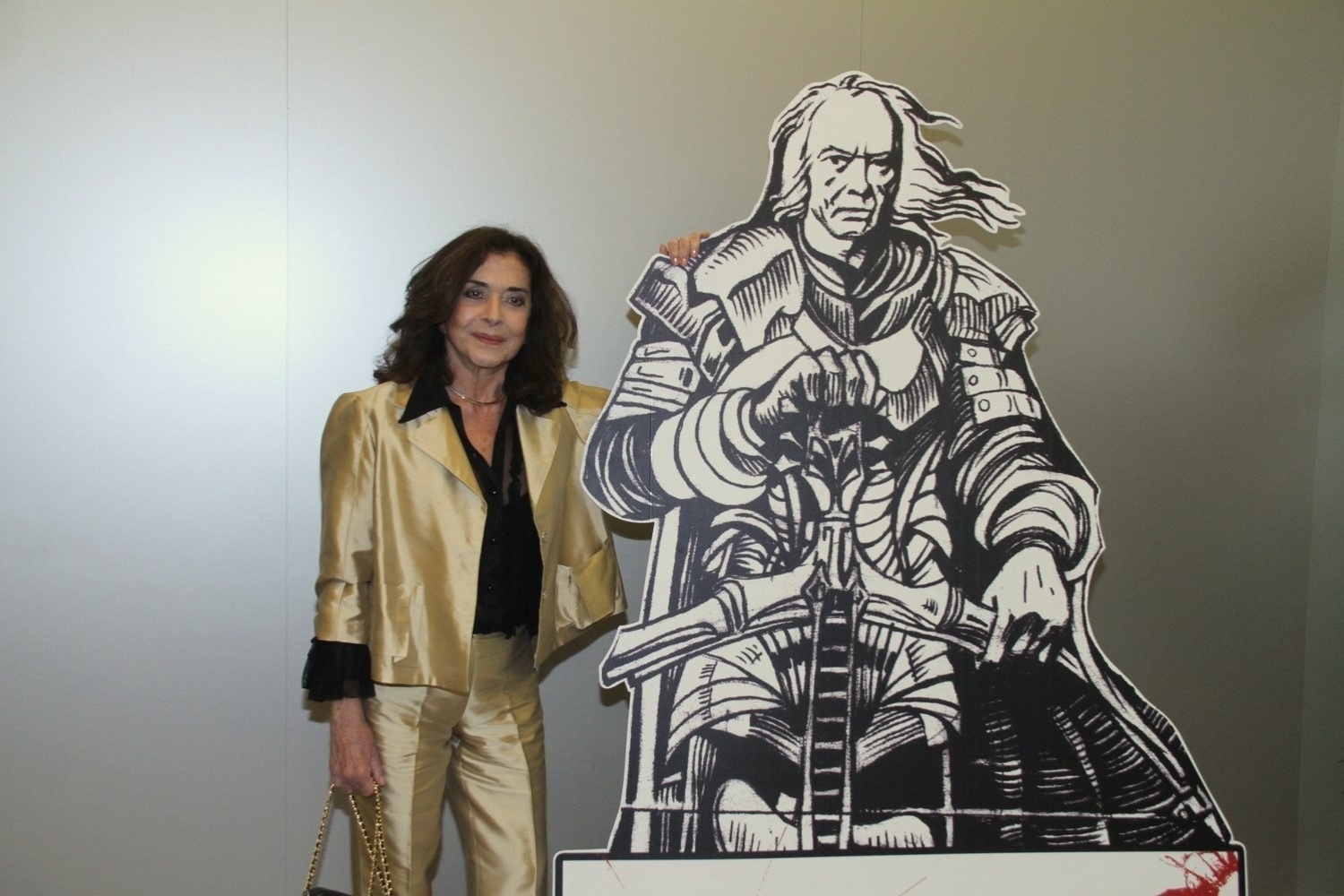 24.mai.2014 - A atriz Betty Faria vai ao show de Erasmo Carlos, no Vivo Rio - AgNews