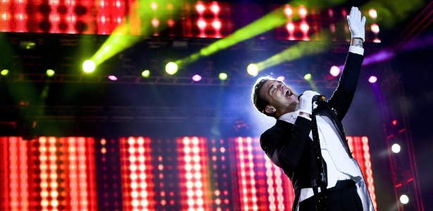 O cantor Robbie Williams lança em novembro seu 12º álbum - Efe