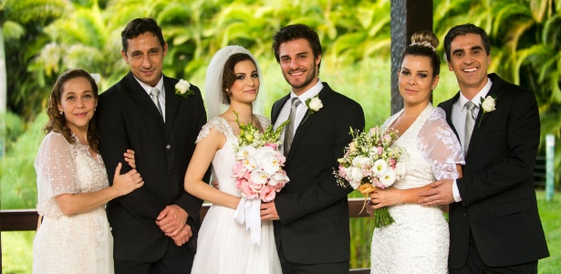 "Em Malhação", Martin, Micaela, Vera, Ronaldo, Bernardete e Abelardo se casam