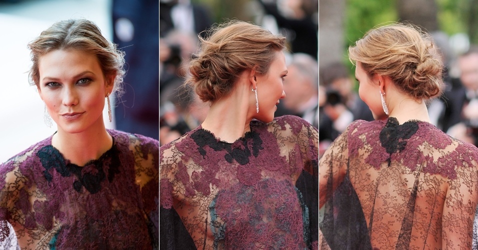 Cannes - penteados - Karlie Kloss - Getty Images