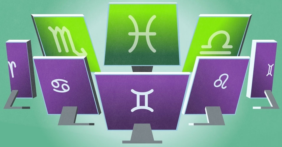 Descubra como cada signo se comporta nas redes sociais - Leo Gibran/Arte UOL