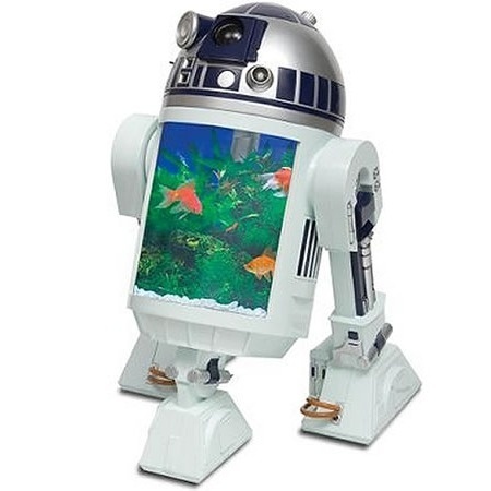 AQUÁRIO R2-D2 - O presente perfeito para aquele seu peixe vidrado em "Star Wars" - Divulgação