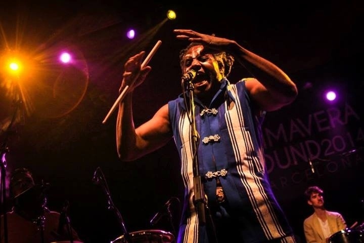 28.mai.2014 - Antibalas se apresenta no 14ª edição do Primavera Sound, no Parque Del Forum, em Barcelona - Dani Cantó/Reprodução/Facebook