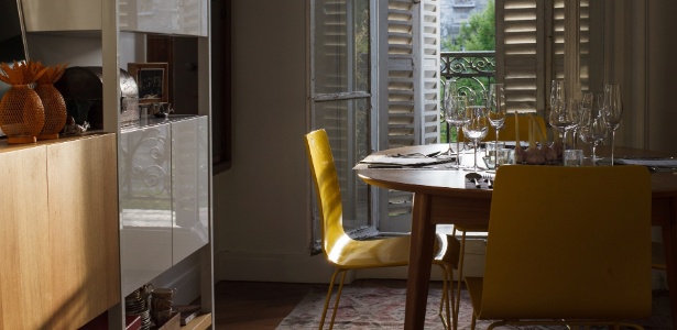 As refeições são realizadas dentro de uma charmosa residência de Montmartre - Fernanda Peruzzo/Localers