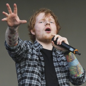 Ed Sheeran possui 16 milhões de seguidores no Twitter e 5,5 milhões de fãs nos Intagram - Miguel A. Lopes/EFE