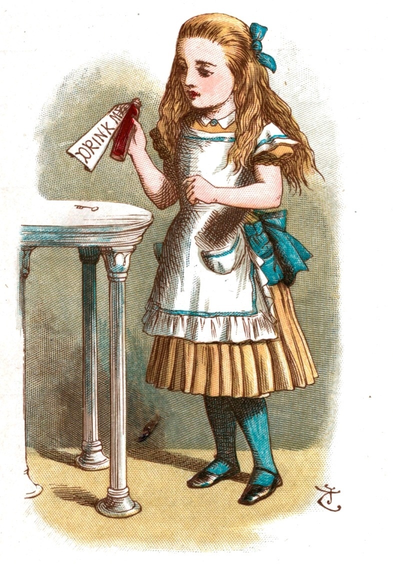 Ilustração de John Tenniel para "As Aventuras de Alice no País das Maravilhas" - Reprodução
