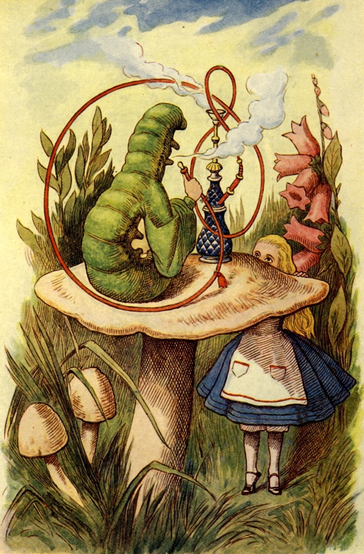 Ilustração de John Tenniel para "As Aventuras de Alice no País das Maravilhas" - Reprodução