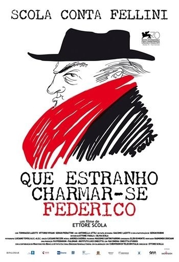 Pôster de "Que Estranho Chamar-Se Federico!", do diretor Ettore Scola - Reprodução