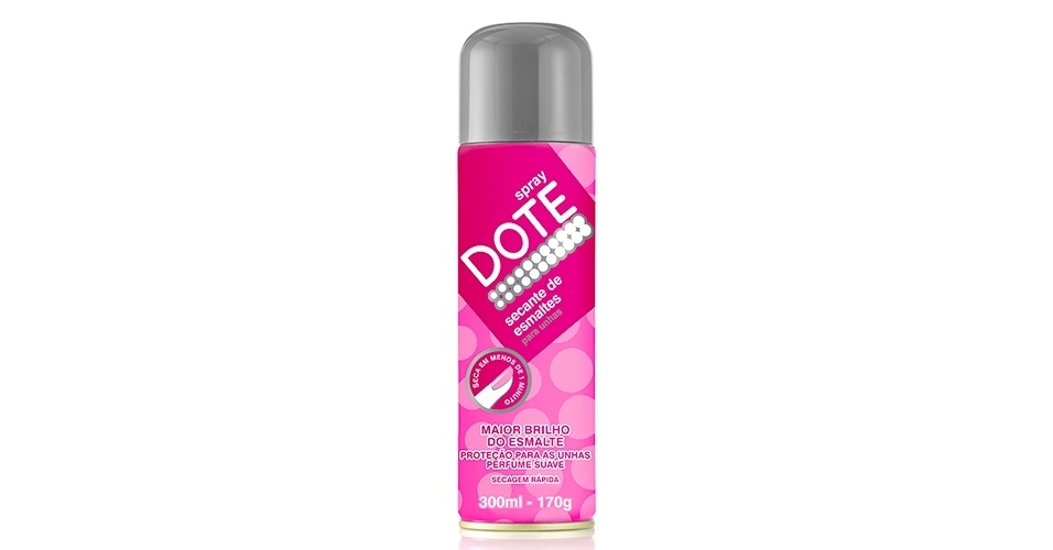 Lançamentos de maquiagens e esmaltes em jun/2014 - Spray secante, da Dote - Divulgação