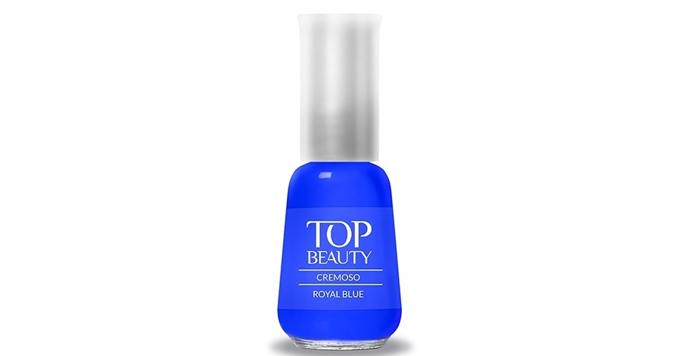 Veja os lançamentos de cosméticos para junho de 2014 - Esmalte Royal Blue, da marca Top Beauty - Divulgação