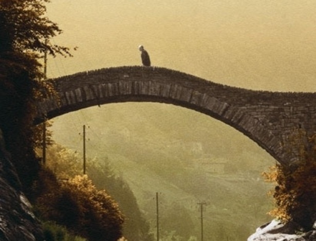 Capa do livro "A Ponte Sobre o Drina", de Ivo Andric - Reprodução