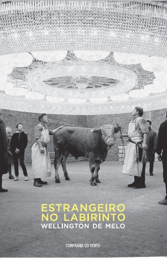 Capa do livro "Estrangeiro no Labirinto", de Wellington de Melo - Reprodução