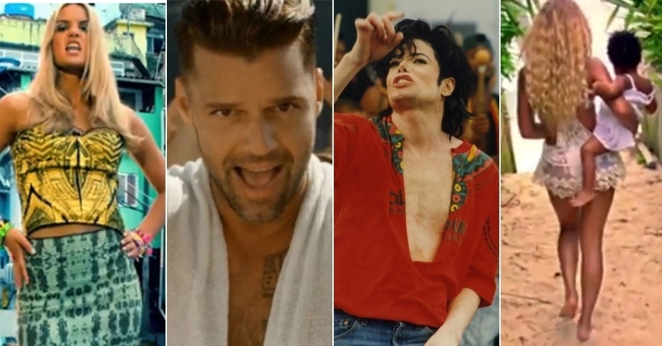 De norueguesa que fez vídeo para Copa a Michael Jackson: relembre cantores que já gravaram clipes no Brasil - Reprodução
