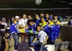 Torcedor da Bósnia, Marcelo Adnet se orgulha de seleção contra o Santos - Reprodução/Twitter