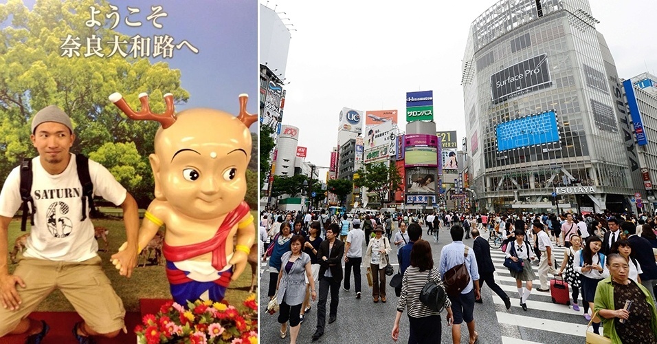 Akihito Nose, fotógrafo de Tóquio (Japão): "Brasil e Japão estão a cerca de 12 horas de diferença, por isso muitos jogos irão passar em horários meio loucos por aqui. Para ver as partidas, eu indico o Shower Lounge Plus no bairro de Shibuya - Arquivo pessoal - Getty Images