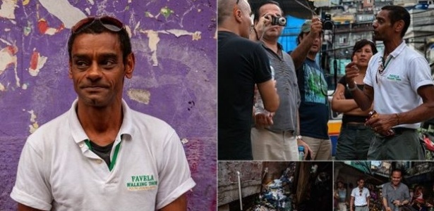 Carlos Antonio Souza guia visitantes por dentro da Rocinha "de verdade" - BBC