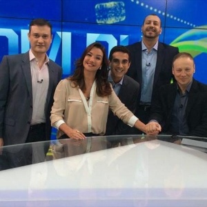 Equipe do "Bom Dia, Copa", do Fox Sports