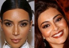 Iluminador para esculpir o rosto é hit de make entre as famosas; aprenda - Getty Images/AgNews/Montagem/UOL