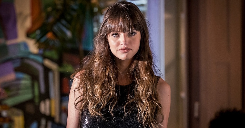 Agatha Moreira na pele de Gisele, na novela "Em Família" - Paulo Belote/Globo