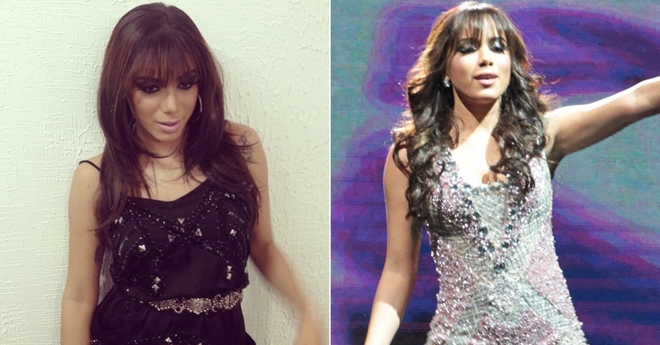 Anitta muda o visual e deixa franja desfiada para show - Reprodução/Instagram/Caio Duran/Orlando Oliveira/AgNews