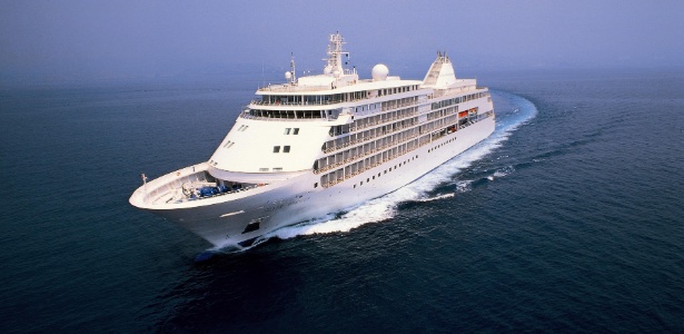 O navio Silver Whisper fará um dos cruzeiros pelo Norte do Brasil - Divulgação/Silversea