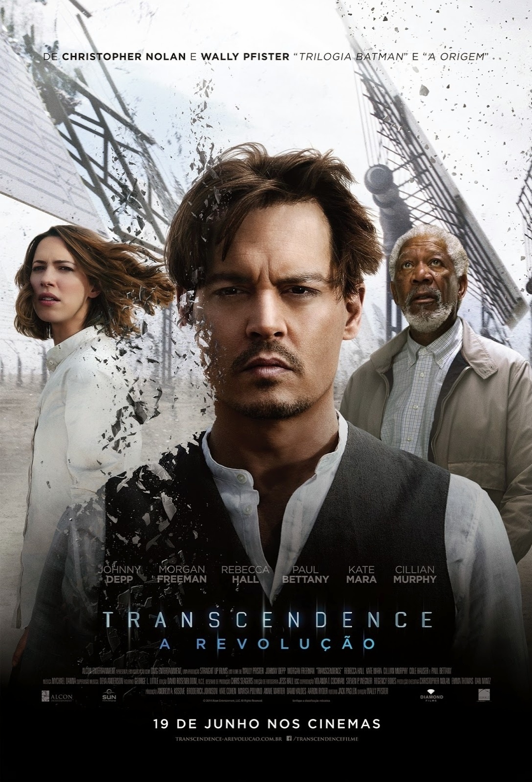 Pôster de "Transcendence ? A Revolução", filme do diretor Wally Pfister - Divulgação