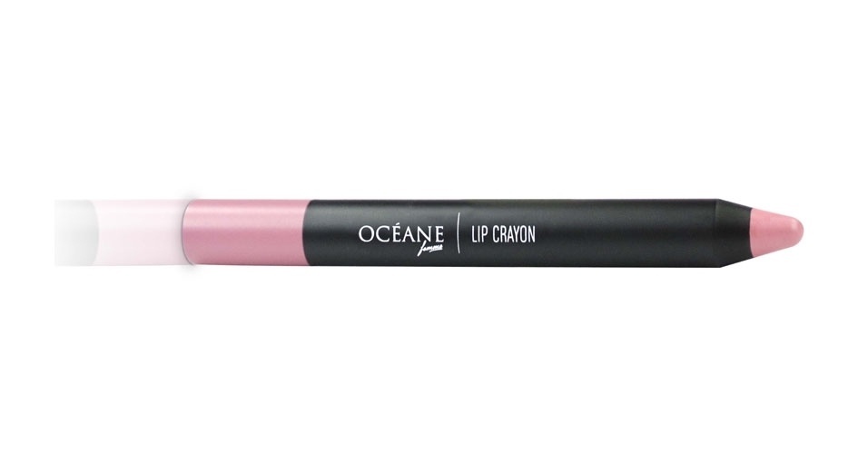 Batom em formato de lápis da linha Colour My Lips cor shine pink, da Oceane - Divulgação