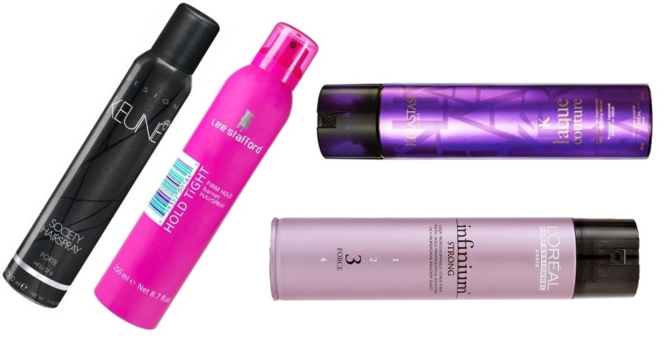 Montagem para sprays de cabelo - Divulgação/Montagem UOL