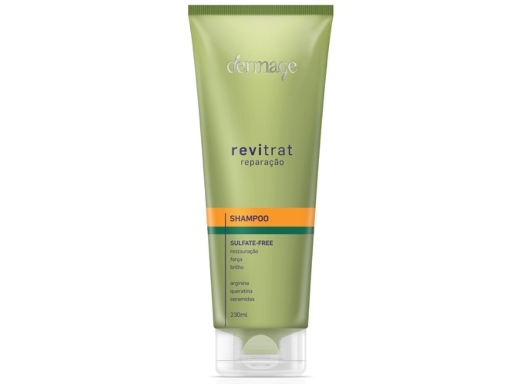 Revitrat Reparação Shampoo, da Dermage - Divulgação