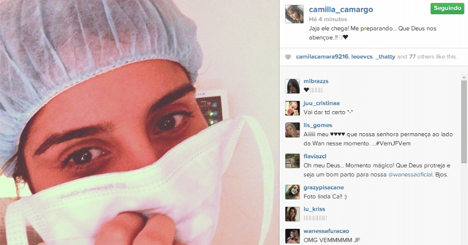 19.jun.2014 - Camilla Camargo aguarda o nascimento do segundo sobrinho, João Francisco, filho da cantora Wanessa. 