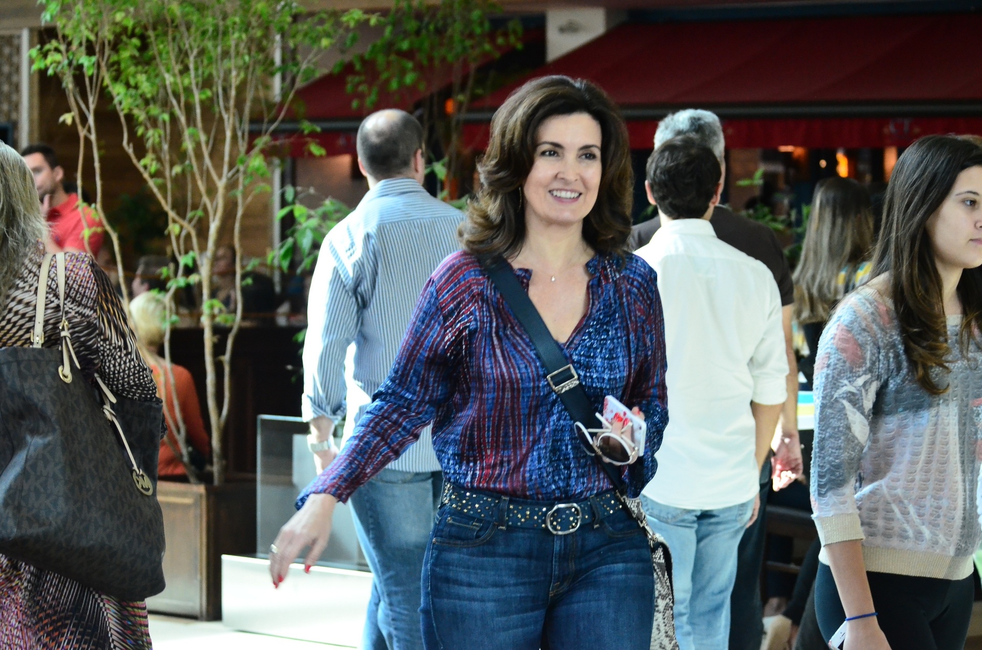 Moda aeroporto - Fátima Bernardes - AgNews