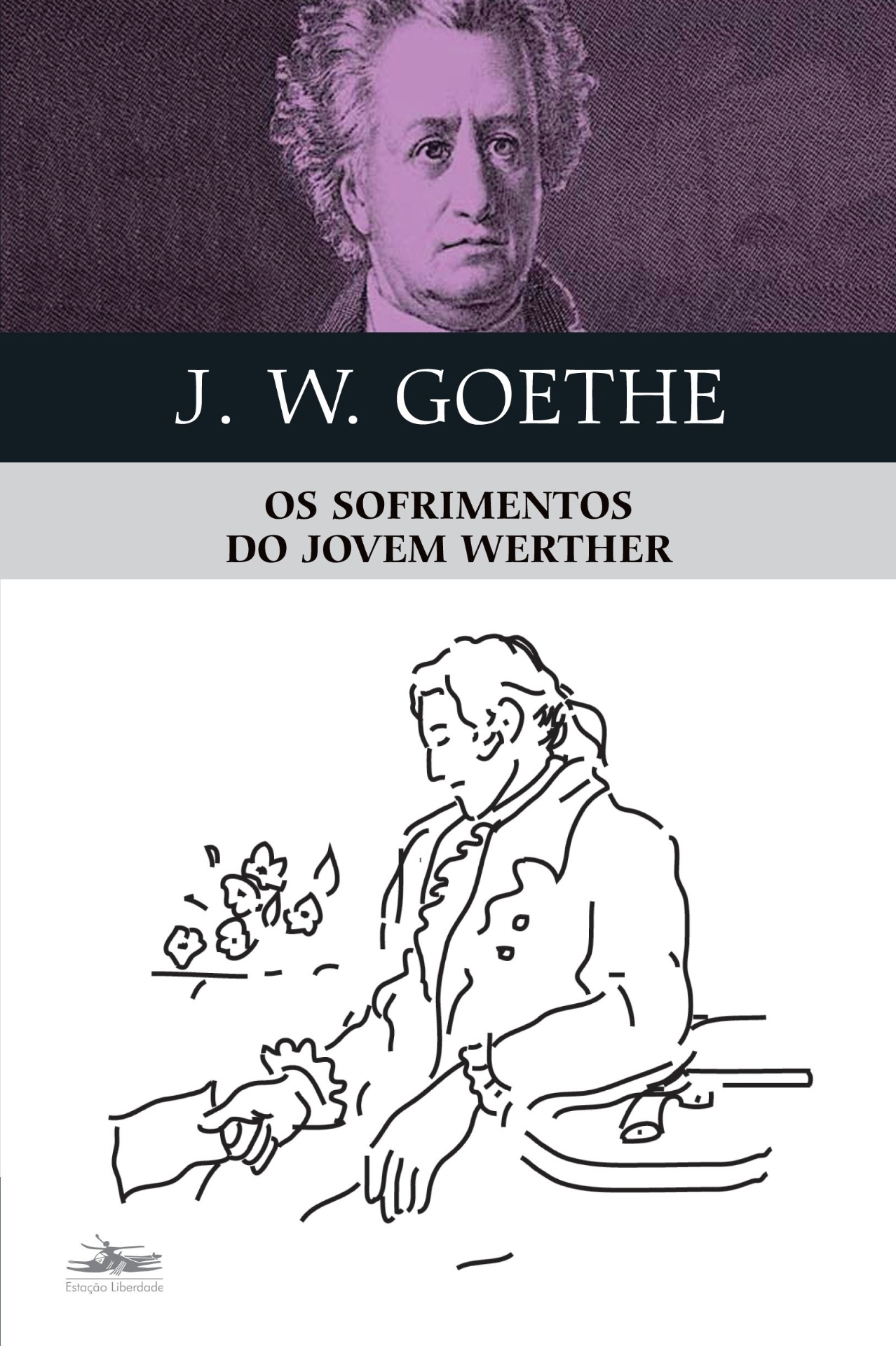 Capa do livro "Os Sofrimentos do Jovem Werther", de Johann Wolfgang von Goethe - Reprodução