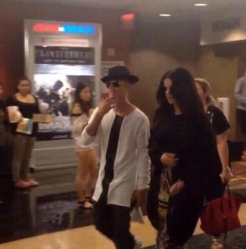 Foto de Justin Bieber e Selena Gomes juntos