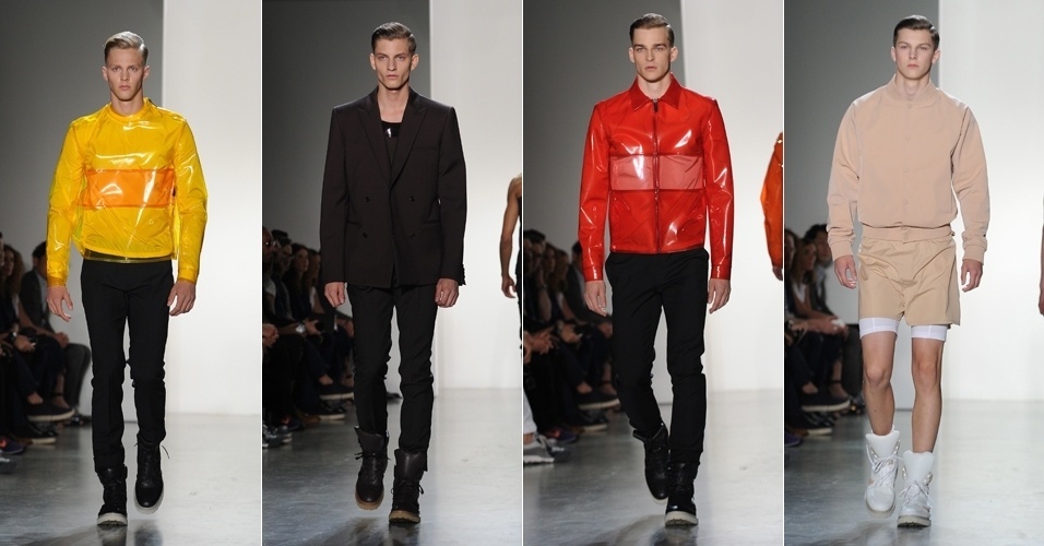 22.jun.2014 - Desfile da Calvin Klein Collection na semana de moda de Milão verão 2015 - Pier Marco Tacca/Getty Images