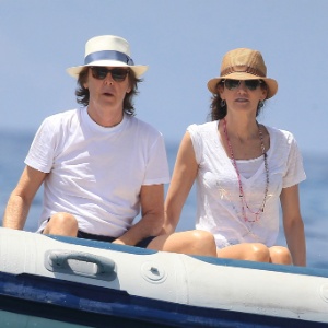 Paul McCartney e sua mulher, Nancy Shevell