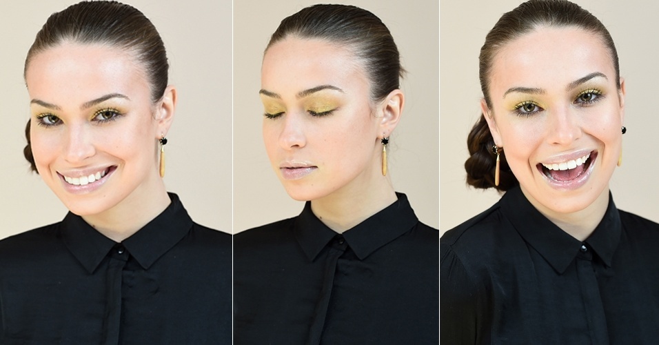 Maquiagem amarela - Copa do Mundo - Foto 22 - Reinaldo Canato/UOL