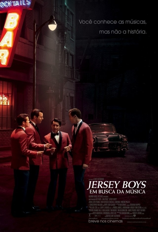 Pôster de "Jersey Boys: Em Busca da Música", de Clint Eastwood - Divulgação